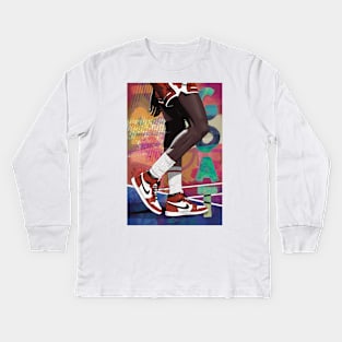 His Airness Kids Long Sleeve T-Shirt